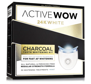 Charcoal whitening strips 