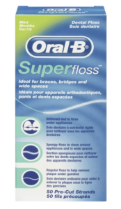 Oral-B super floss product recommendation 