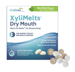 Melts for dry mouth 